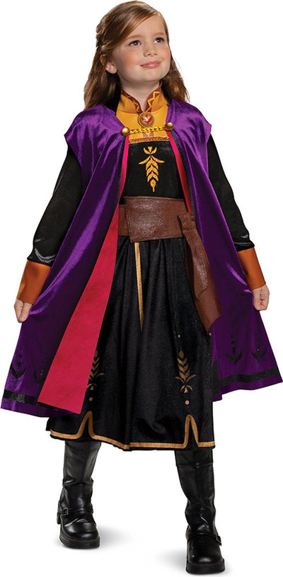 Déguisement Disney-la reine des neiges 2, robe de voyage anna deluxe, taille m (7-8 ans), filles