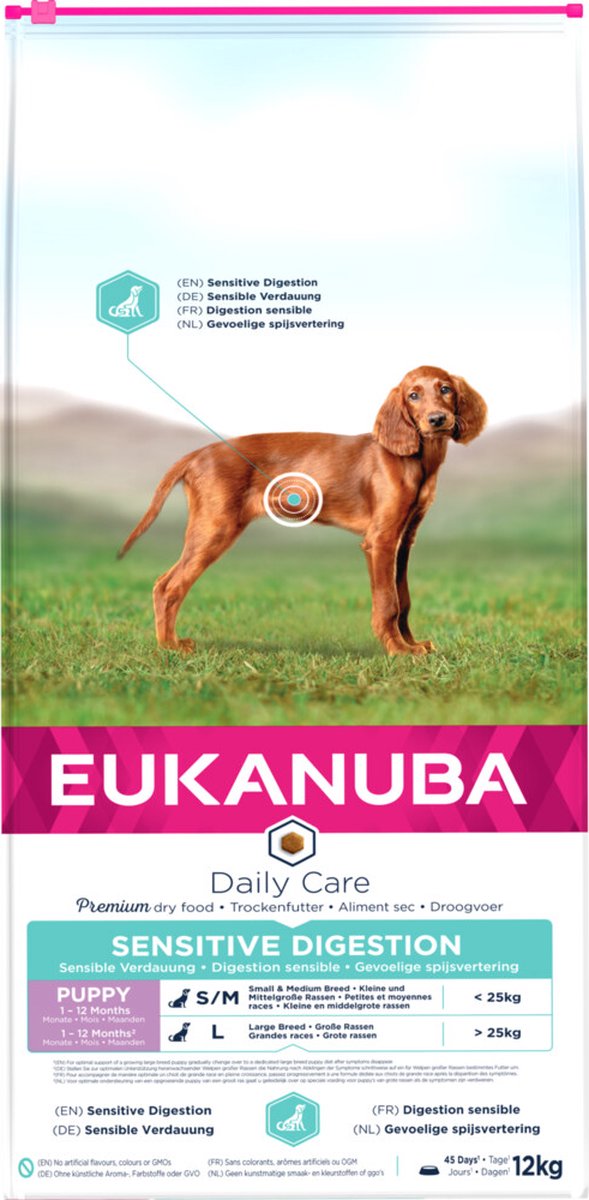 Eukanuba nourriture chiot junior poulet 12 kg