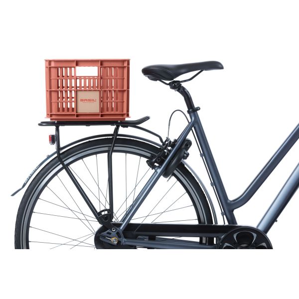 Basil Fietskrat S - Small - 17,5 litres - rouge