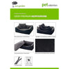 Sun Garden Sun Garden Luxury Chien de chien Lucky + Cushion 80x70x20cm Grey