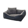 Sun Garden Sun Garden Luxury Chien de chien Lucky + Cushion 100x90x30 cm anthracite Grey