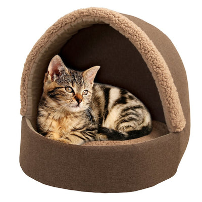 Jardin solaire jardin soleil filou chien de luxe et lit de chat 42x45x41cm gris