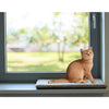 Sun garden fenja coussin de rebord de fenêtre orthopédique 60x25x4cm gris
