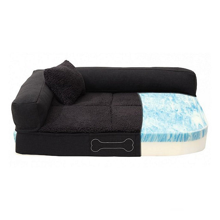 Sun Garden Sun Garden Pallina Orthopedic Dog Cushion 80x60x25 cm brun