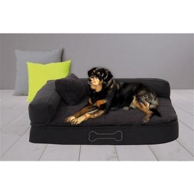 Sun Garden Sun Garden Pallina orthopédique chien coussin 80x60x25 cm anthracite