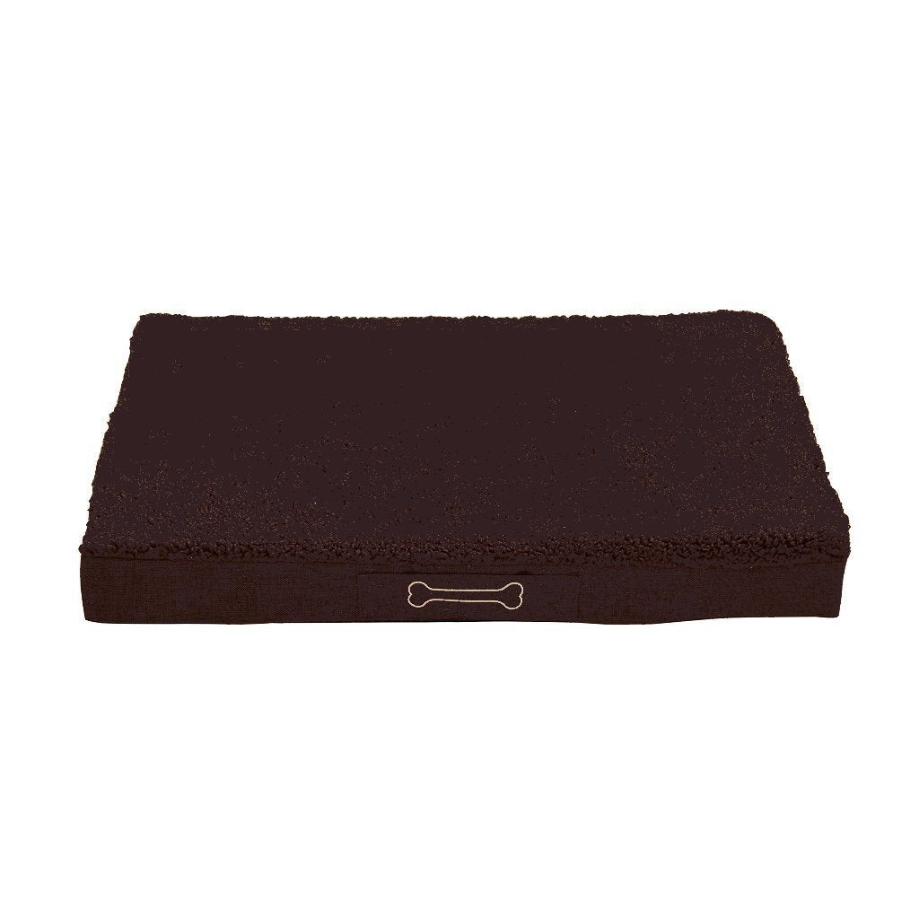 Sun Garden Sun Garden Buddy Orthopedic Dog Cushion 79x60x8cm Dark Brown