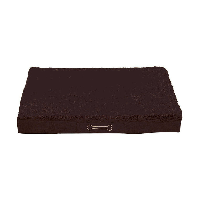 Sun Garden Sun Garden Buddy Orthopedic Dog Cushion 79x60x8cm Dark Brown