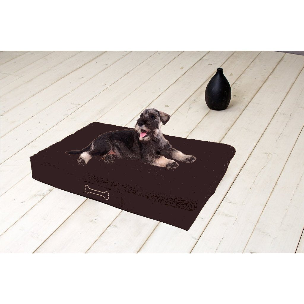 Sun Garden Sun Garden Buddy Orthopedic Dog Cushion 79x60x8cm Dark Brown