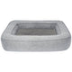 Sun Garden Sun Garden Popey Orthopedic Dog Cushion 80x55x17cm Gray manqué