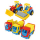 Chariots de construction de wader 24 cm