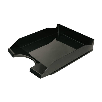 Corbeille à courrier a4 noir, fournitures de bureau