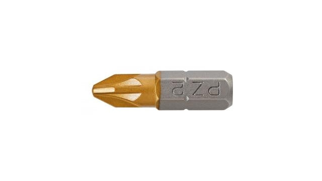 Graphite Graphite Bit PZ2 25 mm S2 Tin 2 sur une ampoule