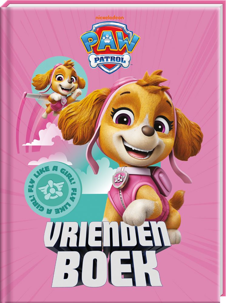 Livre d'amis - Paw Patrol Girl Pups 6+
