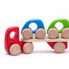 Transporteur de voitures en bois Bajo. 21x5,2x10,5