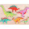 Dinosaures de tri en bois Bajo.