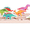 Dinosaures de tri en bois Bajo.
