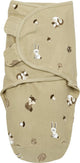 Couverture d'emmaillotage Meyco pour bébés animaux de la forêt - sable - 4-6 mois - 1,0 tog