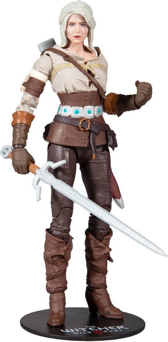 Mcfarlane jouets le sorceleur 3 - ciri - figurine 18cm