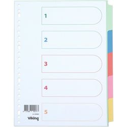 Onglets office depot a4 gamme de couleurs 23 trous
