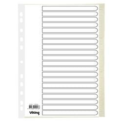 Onglets office depot carton a4 100g beige 20 pièces 11 trous
