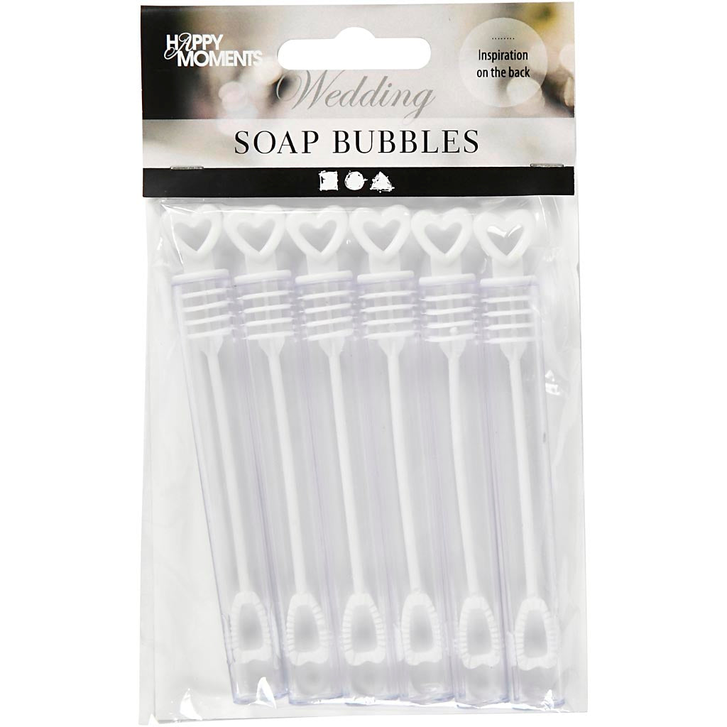 Souffleur à bulles Creativ company, l: 10 cm, 4,5 ml, 6 pièces 1 boîte