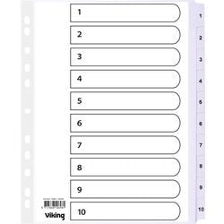 Onglets mylar office depot carton a4 170g transparent 1-10 11 trous