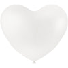 Ballons Creativ company, coeur, blanc, 8 pièces 1 boîte