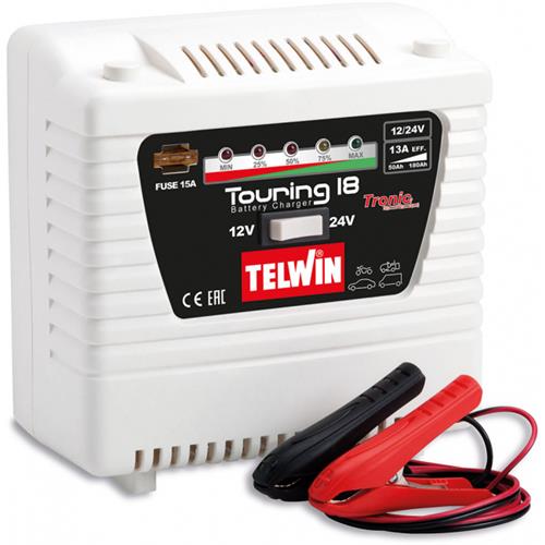 Chargeur de batterie Telwin touring18 12-24v