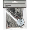 Ballon en aluminium Creativ company, 5, h : 41 cm, argent, 1 pièce