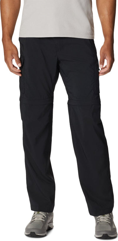 Columbia silver ridge™ utility convertible pant pantalon de randonnée - pantalon de randonnée convertible - homme - noir - taille 28