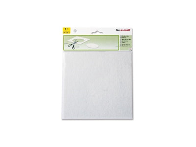 Planeur en feutre Fix-o-moll 20x20cm blanc