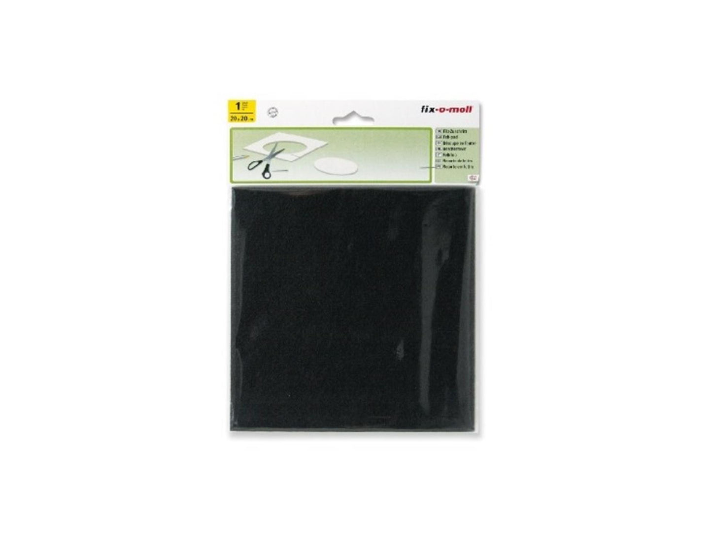 Feutre Fix-o-moll 200mmx200mm marron