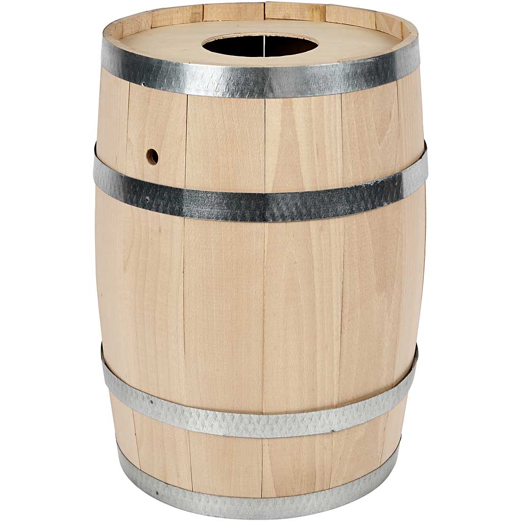 Fût de carnaval, hêtre, h : 44 cm, d 29 cm, extra fort, 1 pièce
