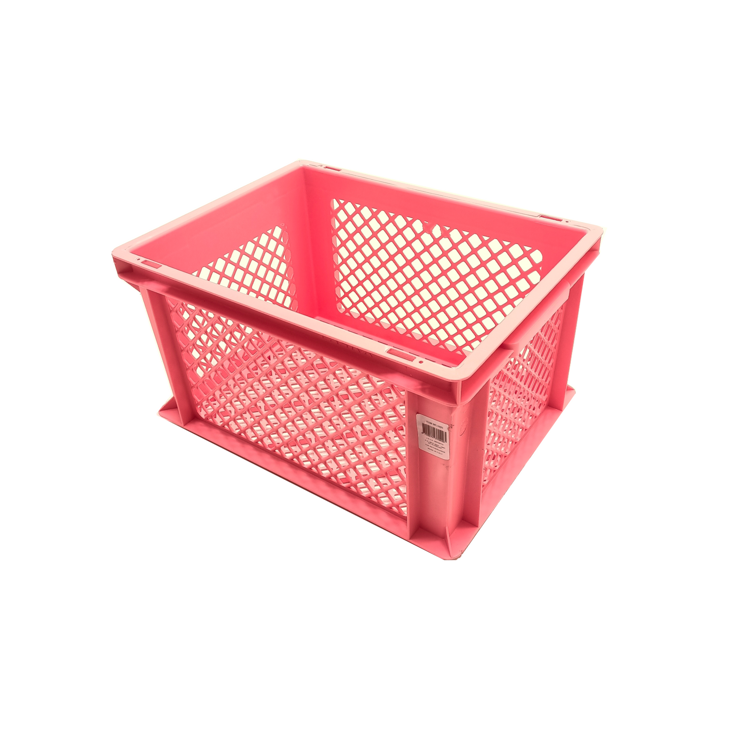 Caisse PVC Rose 26L 40x30x22cm