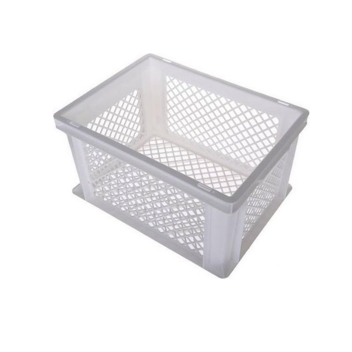 Caisse PVC Blanc 26L 40x30x22cm
