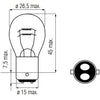 Bosma Lamp 12V-21 5W Bay15d