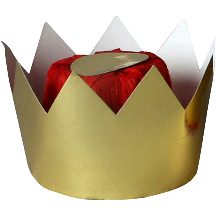 Creativ Company Queen's Crown, H: 7 cm, D 9 cm, or, 1 pièce