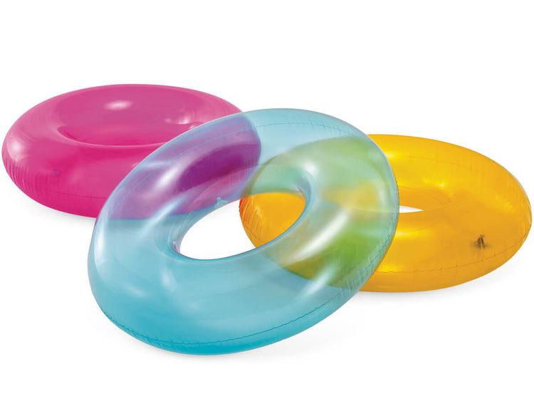 Rose de piscine coloré transparent Intex
