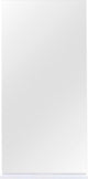 Miroir de salle de bain Differnz étanche 80x40 cm avec étagère blanc
