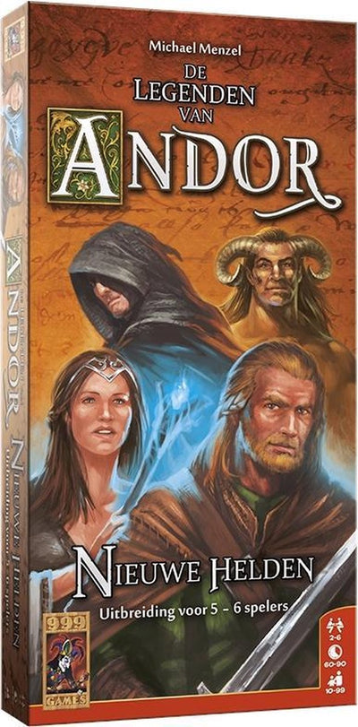 999 Games 999 Jeux de Legenden Van Andor: New Heroes 5 6 Expansion du jeu de société