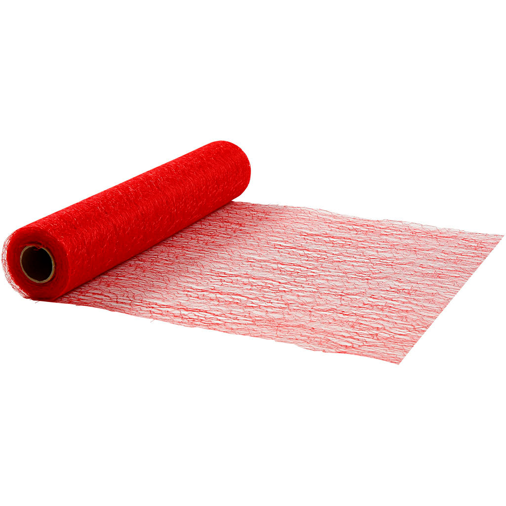 Chemins de table Creativ company, l: 30 cm, rouge, 10 m 1 rouleau