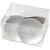 Bougeoir Creativ company, h: 6 cm, d 7 cm, 4 pièces 1 boîte