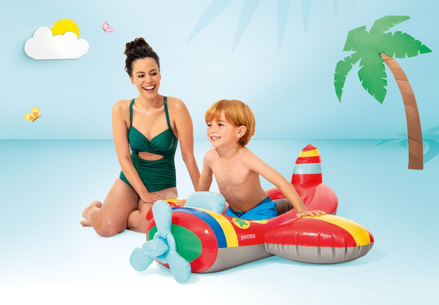 Bateau pneumatique Intex Polar Cruiser env. 110 cm