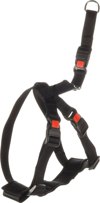 Harnais pour chien Flamingo harnais de voiture taille l - noir 50-70cm