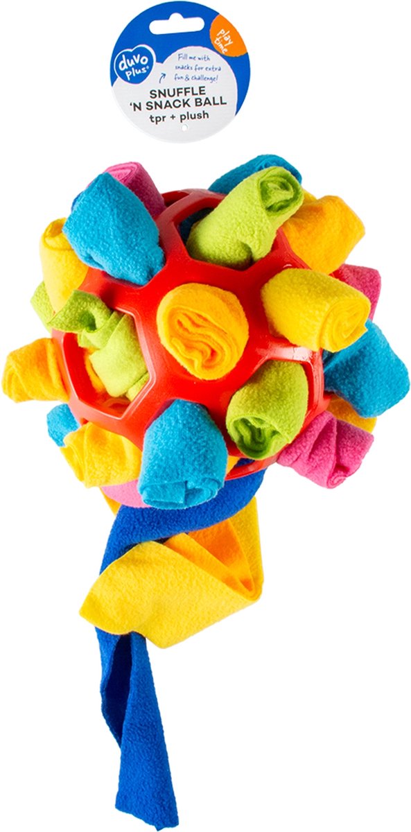 Duvo plus - boule à renifler et à grignoter - multicolore