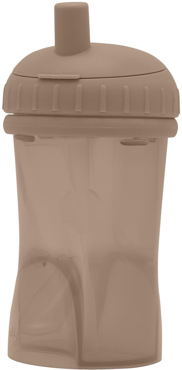 Gobelet à paille Difrax - 250 ml - 12+ mois - marron - 1 pièce
