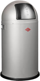 Poubelle pushboy Wesco | 50 litres | métal - argent | poubelle - fabriquée en Allemagne