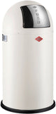Poubelle pushboy Wesco | 50 litres | métal - sable mat | poubelle - fabriquée en Allemagne