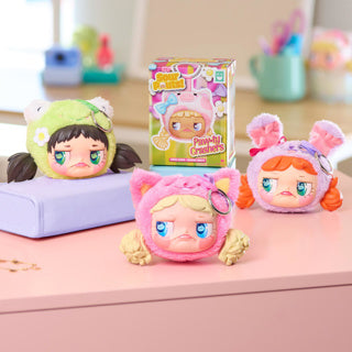 Porte-clés en peluche en vinyle Spectron happy haul sour moues