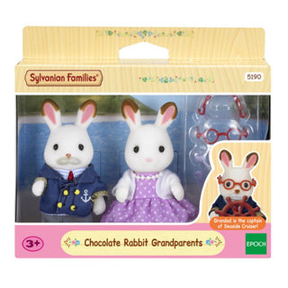 Epoch Sylvanian Families 5190 Chocolate Rabbit Grands-Parents